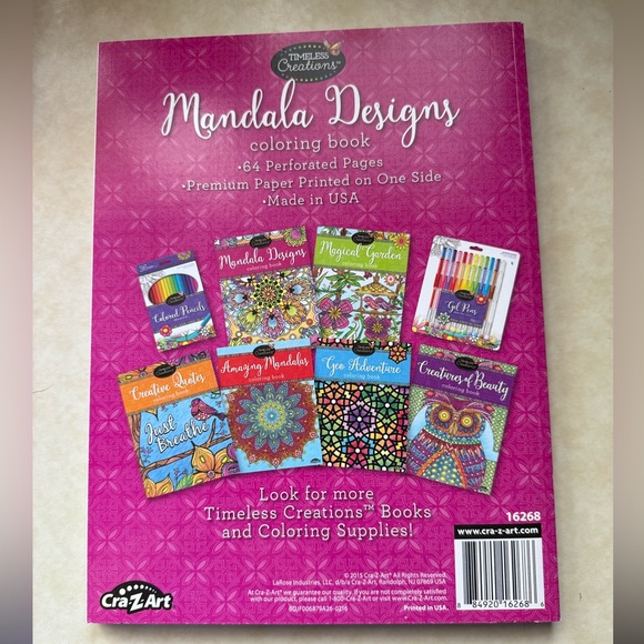 Mandala Coloring Book - Picture 2 of 2